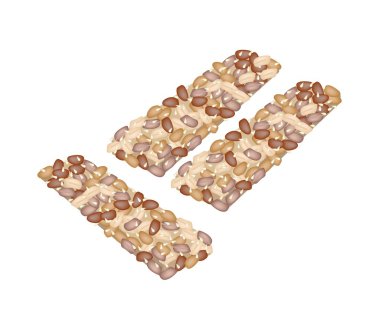 Fıstık ve susam ile lezzetli Tay snack