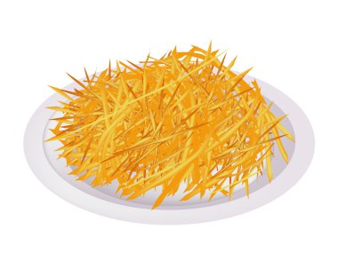 Tay sweetmeat tatlı patates kızartması yaptım