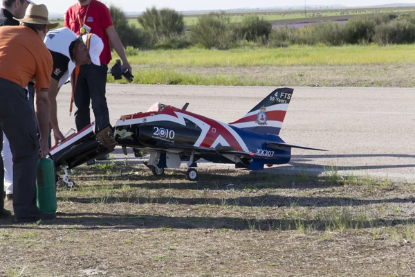 Bellota jet 2013 t45 model crash — Stock Photo, Image