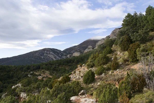 Huesca panorâmica da montanha — Fotografia de Stock