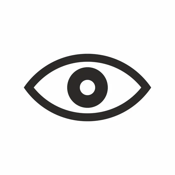 Eye Icon Vector Illustration — Stock Vector