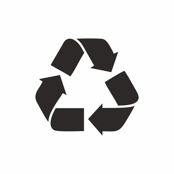 Εικονίδιο Συμβόλων Ανακύκλωσης Διανυσματική Απεικόνιση — Διανυσματικό Αρχείο