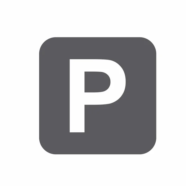Піктограма Паркування Векторні Ілюстрації — стоковий вектор
