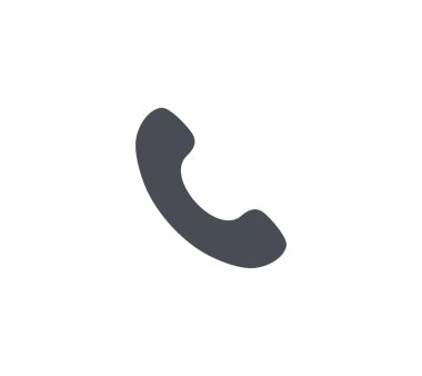 telefon simgesi, vektör illüstrasyonu