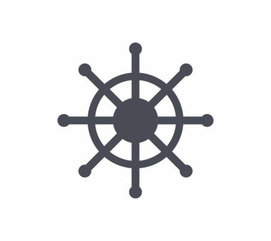 Direksiyon simgesi, vektör illüstrasyon tasarımı