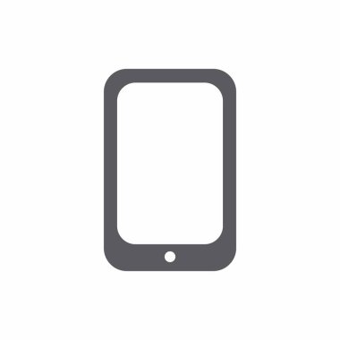 cep telefonu simgesi. vektör illüstrasyonu