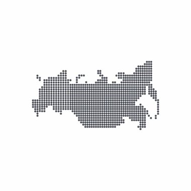 Rusya'nın ülke Haritası 