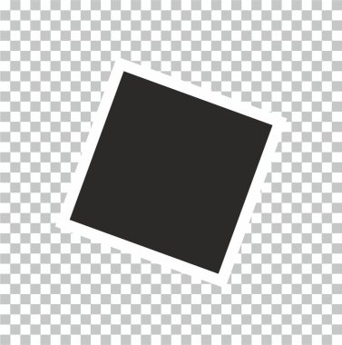 fotoğraf çerçevesi simgesi. tasarım için vektör çizimi.