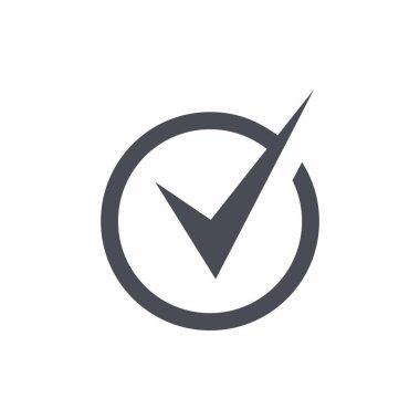 işaret simgesini işaretle, vektör illüstrasyonu