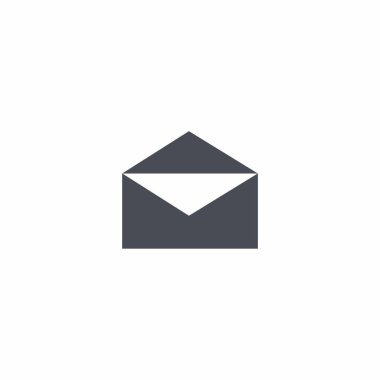 zarf simgesi, vektör çizimi