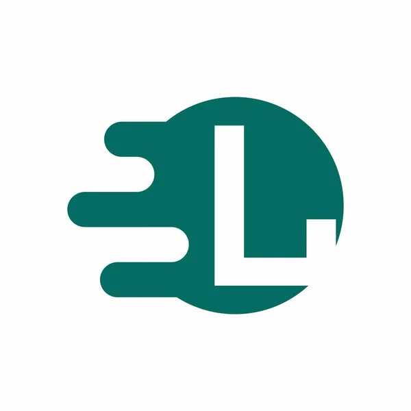 Logotipo Letra Ilustração Vetorial — Vetor de Stock