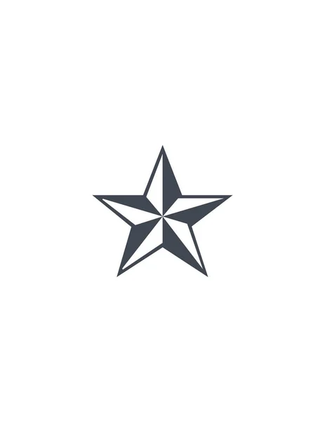 Star Icon Vector Illustration — Stock Vector
