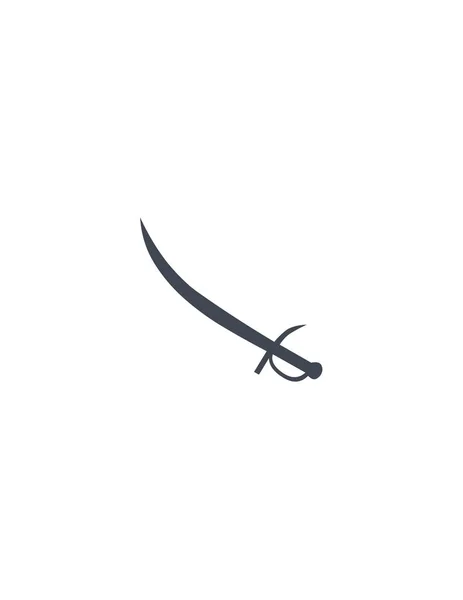 Épée Icône Vectoriel Illustration — Image vectorielle