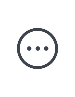 Sohbet simgesi vektör illüstrasyonu