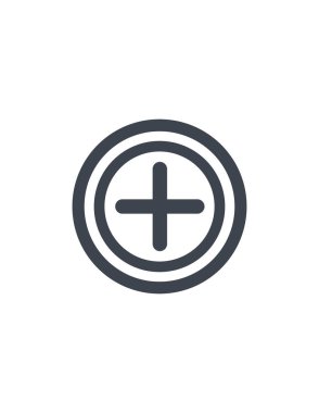 Simge vektör illüstrasyonu ekle