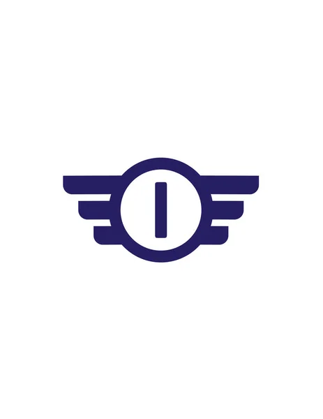 Initiële Letter Logo Template Vector — Stockvector