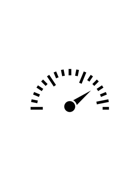 速度計のアイコンベクトル図 — ストックベクタ