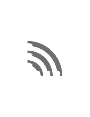 wifi simgesi vektör illüstrasyonu