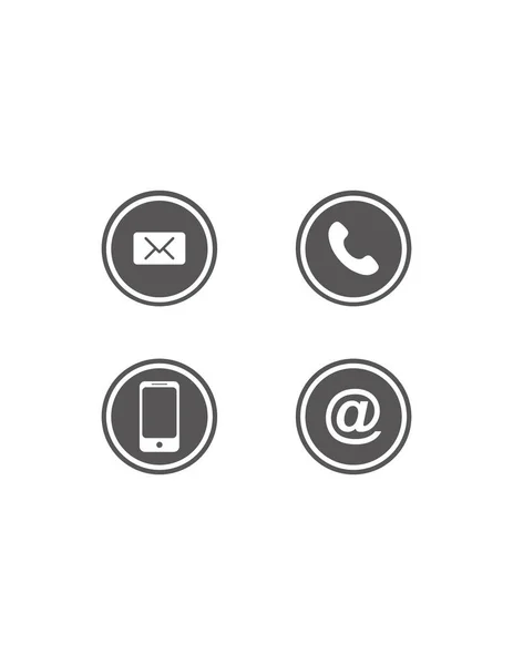 Cep Telefonu Icon Set — Stok Vektör