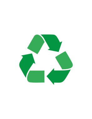 Uygulama ve web tasarımı için simge vektörünü geri dönüştür