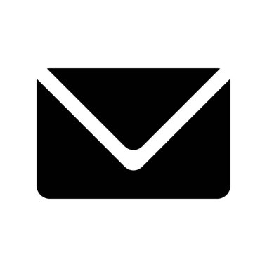 zarf e- posta simgesi vektör illüstrasyonu