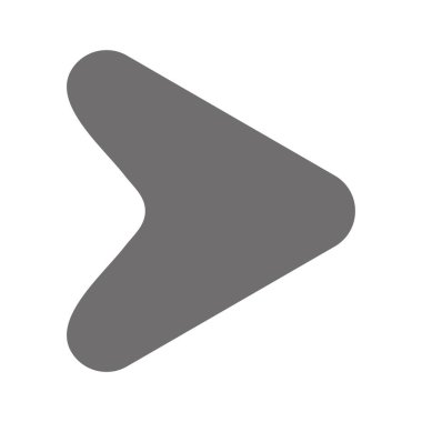 Ok simgesi. Web için yön çubuğu vektör simgelerinin basit illüstrasyonu