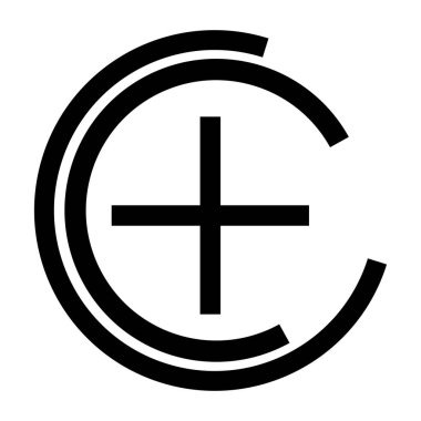 ekle. Web simgesi basit illüstrasyon