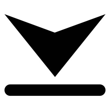 Simge indir. vektör illüstrasyonu 