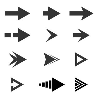 Ok simgesi ayarlandı. Sonraki sembol vektör