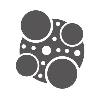 Corona virüs vektörü ikon. Coronavirus sembolü