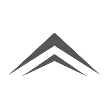 Çatı evi simgesi logo taşıyıcı tasarımı