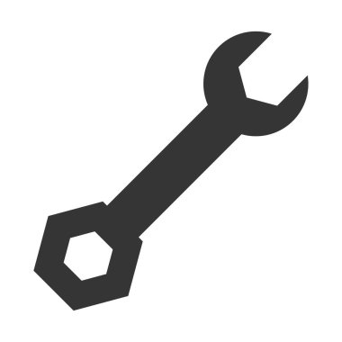 Anahtar vektör simgesini anahtarla. Araç vektör simgesi