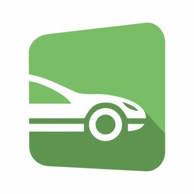 araba simgesi vektör illüstrasyonu