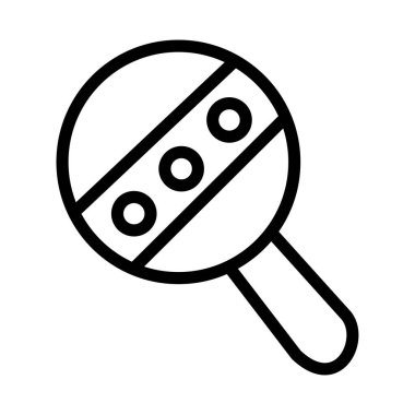 bebek oyuncağı ikon vektör illüstrasyonu