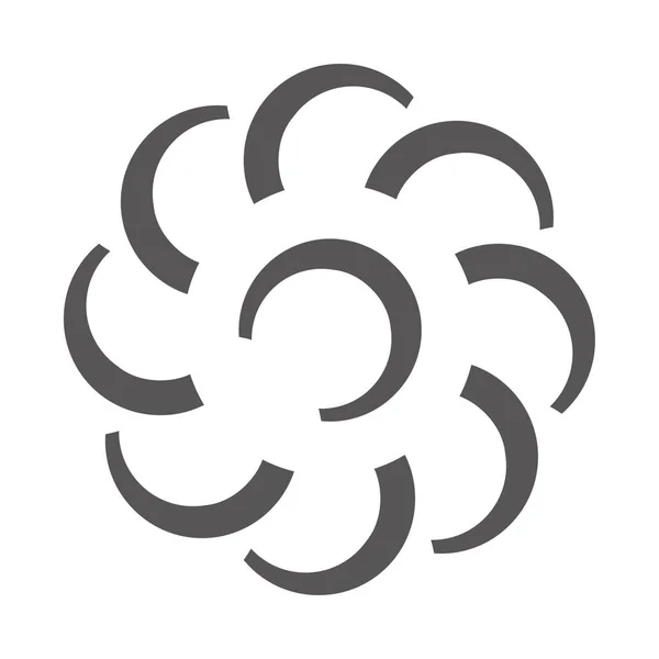 Αφηρημένο Διάνυσμα Λογότυπο Λουλούδι — Διανυσματικό Αρχείο