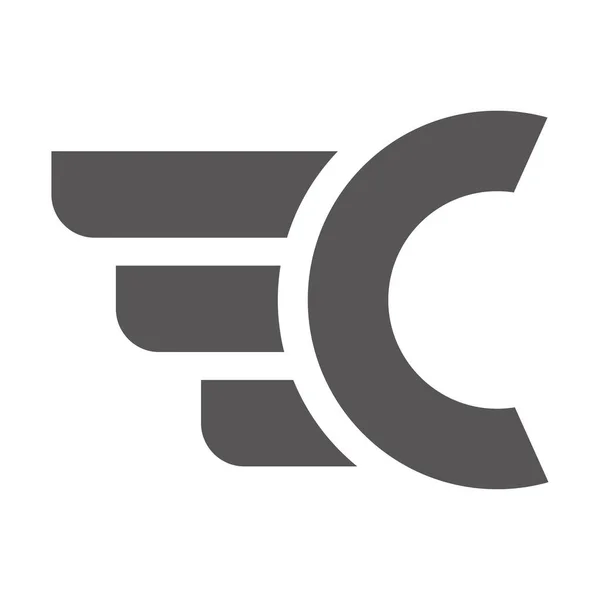 Sinek Vektör Tasarımlı Logosu — Stok Vektör