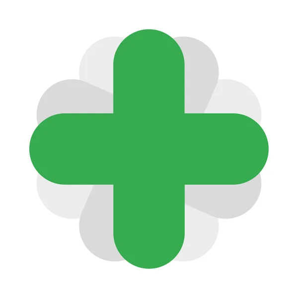 Vetor Design Logotipo Farmácia Ícone Médico Ervas —  Vetores de Stock
