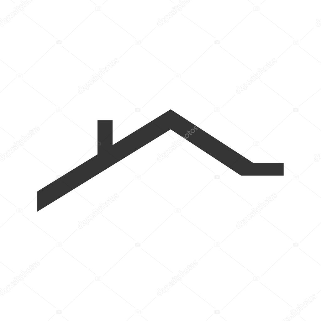 Roof house icon logo Vector design