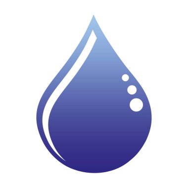 su damlası ikon vektör illüstrasyon tasarımı