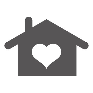 ev simgesi vektör illüstrasyonu