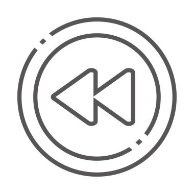 Çal düğmesi simgesi. vektör illüstrasyonu