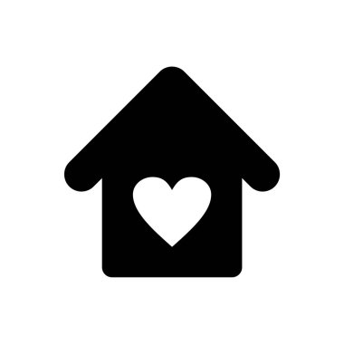 ev simgesi vektör illüstrasyonu