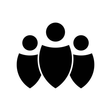 iş takımı simgesi vektör illüstrasyonu