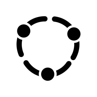 ağ bağlantı vektörü simgesi