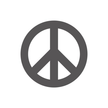 Barış Sembolü Simge Vektörü