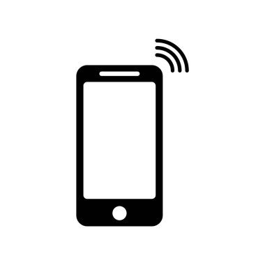 akıllı telefon aygıtı ikon vektör illüstrasyon tasarımı