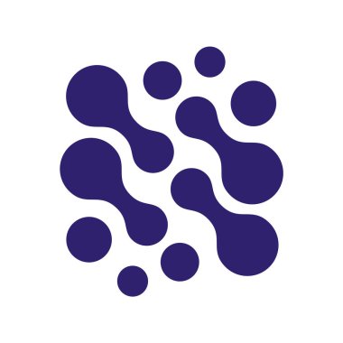 Bağlantı Noktaları Logo Simgesi vektörü