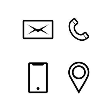 Simge ile bağlantı kuruldu. Vektör illüstrasyonu 