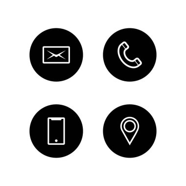 Simge ile bağlantı kuruldu. Vektör illüstrasyonu 