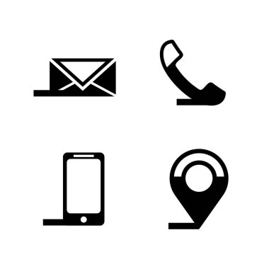 Simge ile bağlantı kuruldu. Vektör illüstrasyonu 